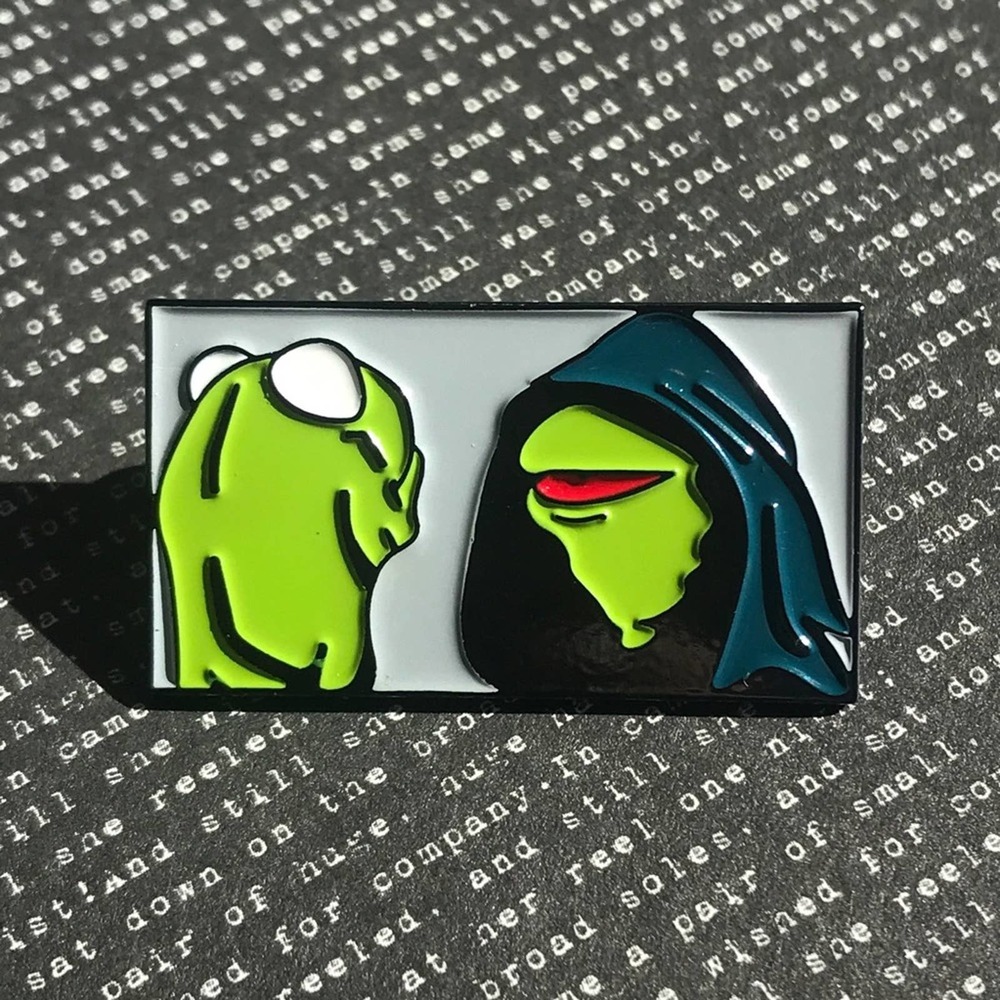 Kermit Star Wars MEME Enamel Pin O 1076